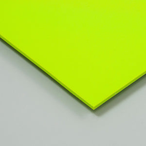 Lime coloured Gloss PVC Wall Cladding