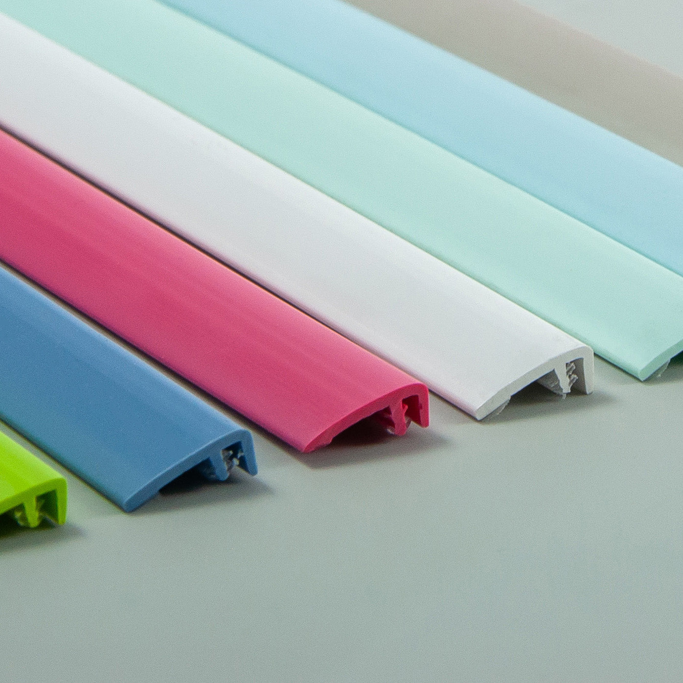 PVC 2-Part Capping Profile with Satin Finish