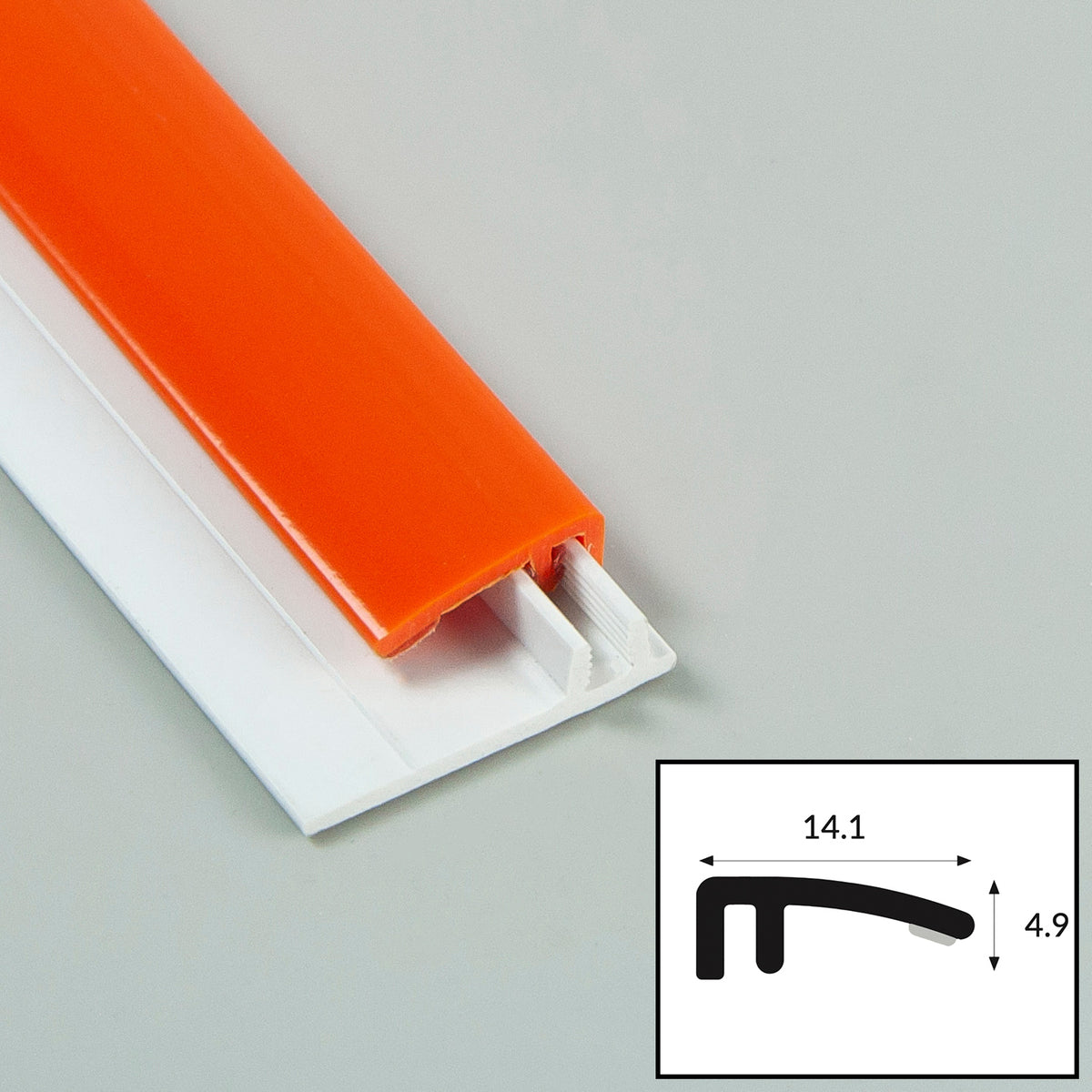 Orange Hygienic Wall Cladding Sheet (Gloss Finish) – Simply Cladding