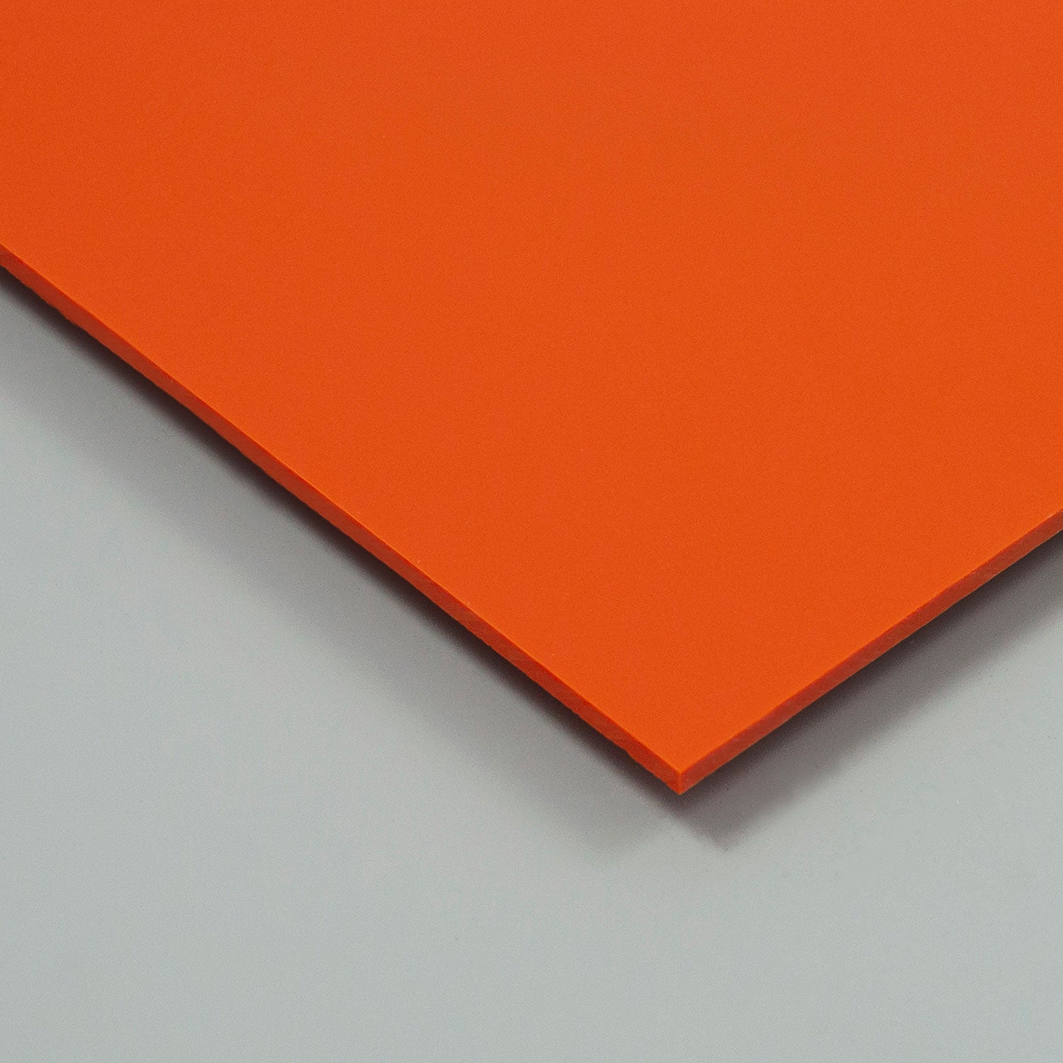 Orange PVC Hygienic Wall Cladding Sheet with Satin Finish