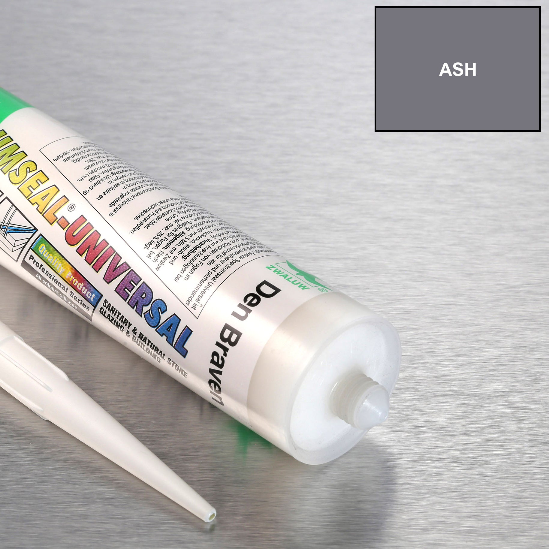 Ash (Grey) Colour Matched Silicone for PVC Cladding