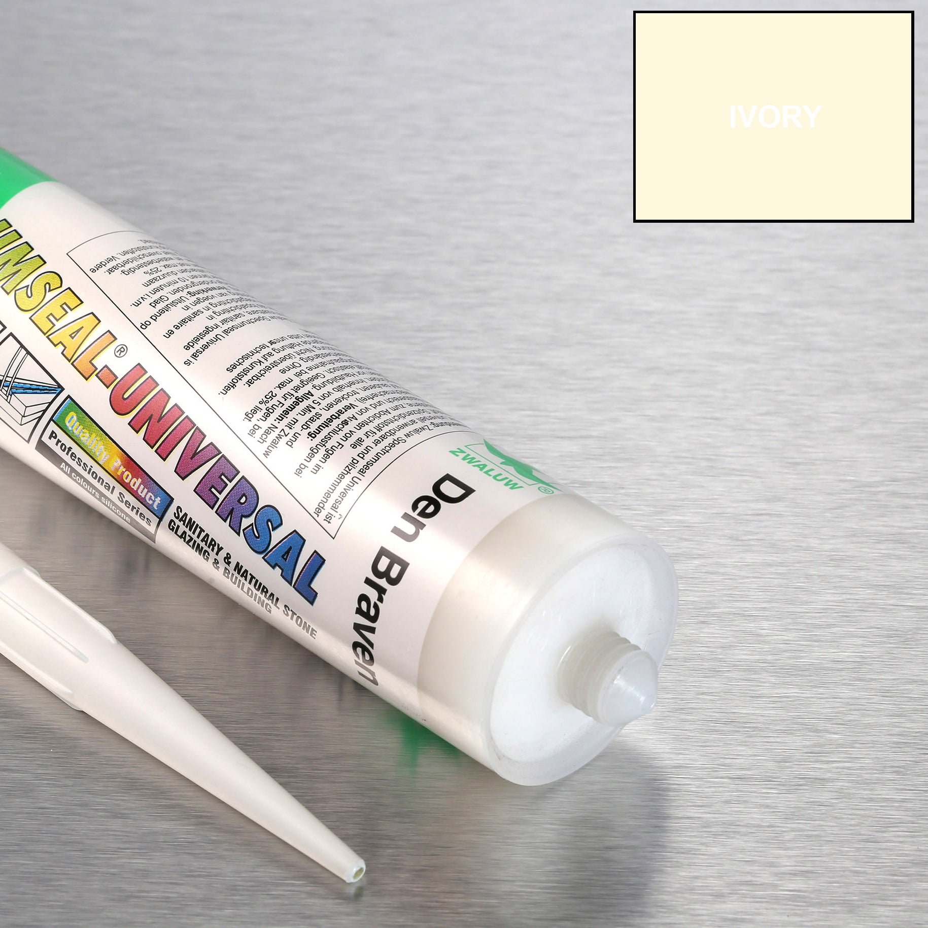 Ivory Colour Matched Silicone for PVC Cladding