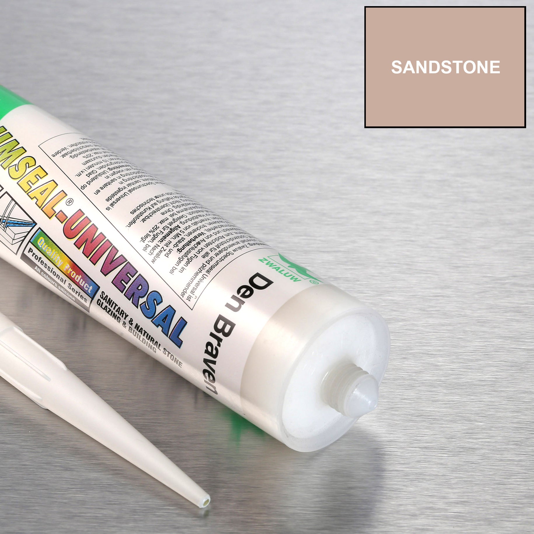 Sandstone Colour Matched Silicone for PVC Cladding