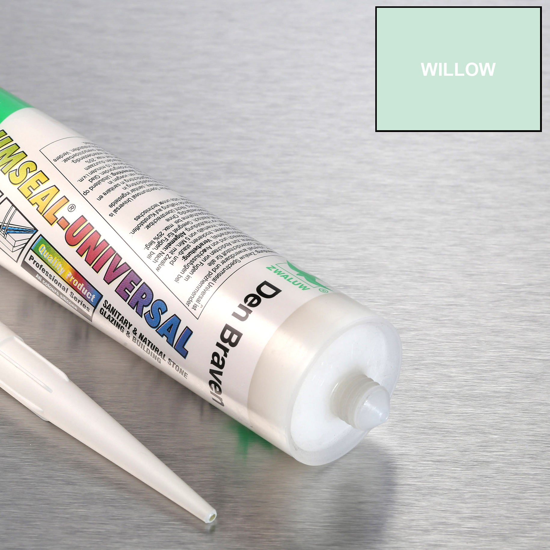 Willow (Green) Colour Matched Silicone for PVC Cladding